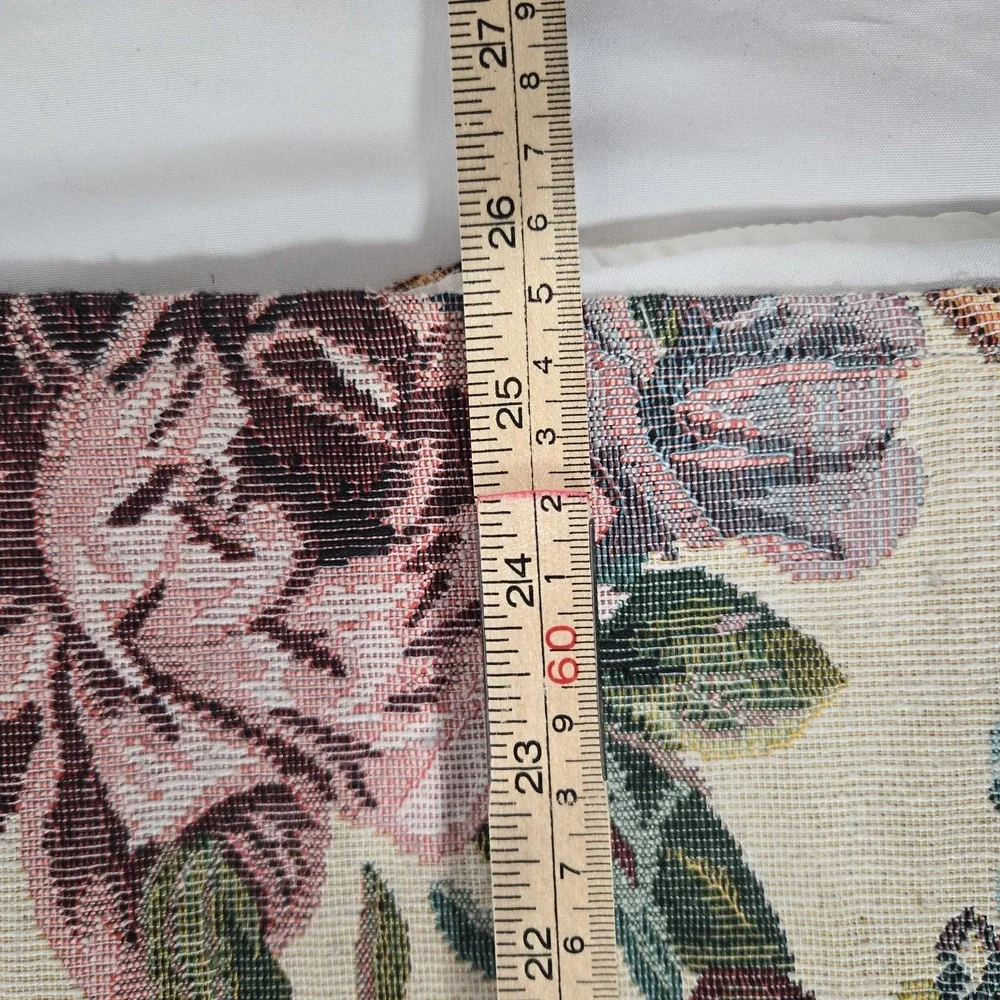 Vintage Tapestry Vest Charm Buttons Artsy Boho Cottage Core Chic | Women's Large